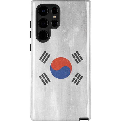 South Korean Flag Distressed Galaxy S22 Ultra Pro Case